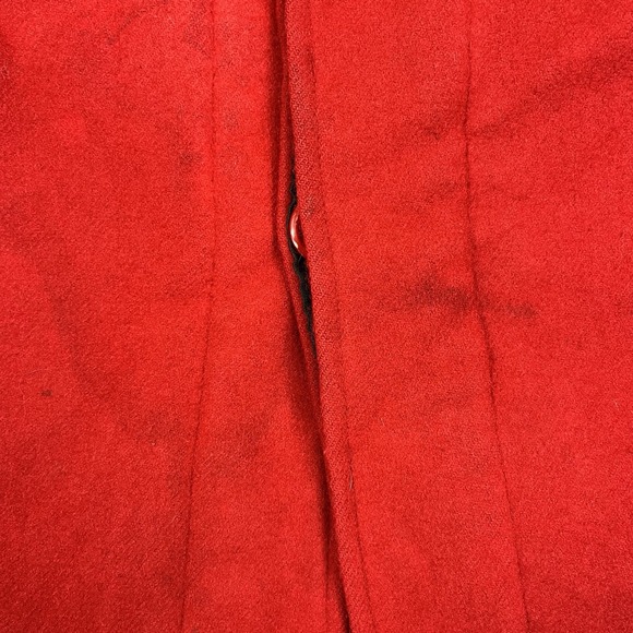 Vtg 60's Bemidji Woolen Mills MACKINAW Wool Cruiser Red HUNTING Jacket Coat 48 - Picture 6 of 16